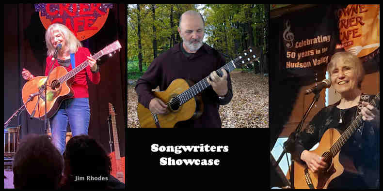 Songwriters Showcase featuring Lydia Adams Davis, Andy Romanoff, and Pat Lamanna– Salon Stage