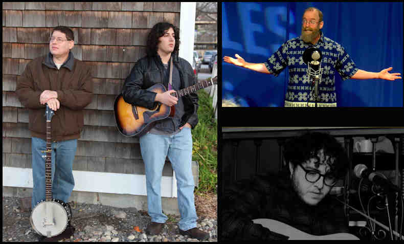 David Bernz, Jacob Bernz, Andy Davis and Matt Emmer: Songs, Stories and an old-fashioned Pub-Sing! - Salon Stage