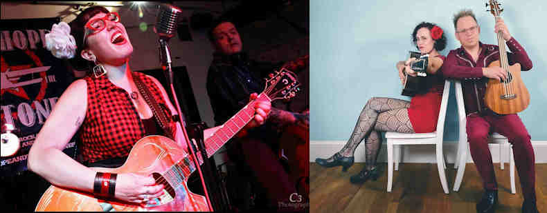 Lara Hope Band and Erin Harpe & Countryman Jim Country Blues Duo