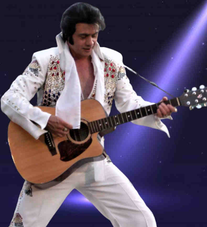 Patrick Perone Elvis Tribute and the Blue Suede Rockers