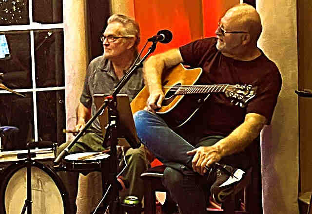 Gerry Giordano & Stephen Powers with the Club House Band – Salon Stage